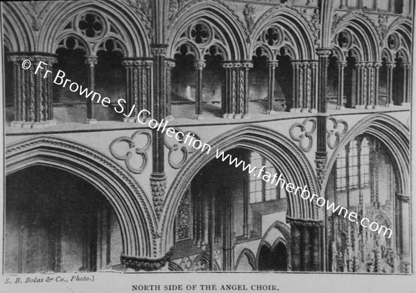 COPY NEGS ENGLISH CATHEDRALS FR.AUBREY BURQUI LINCOLN ANGEL CHOIR